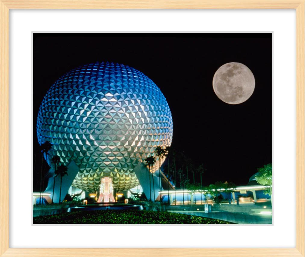"Spaceship Earth and the Moon" from Disney Photo Archives - Image 6