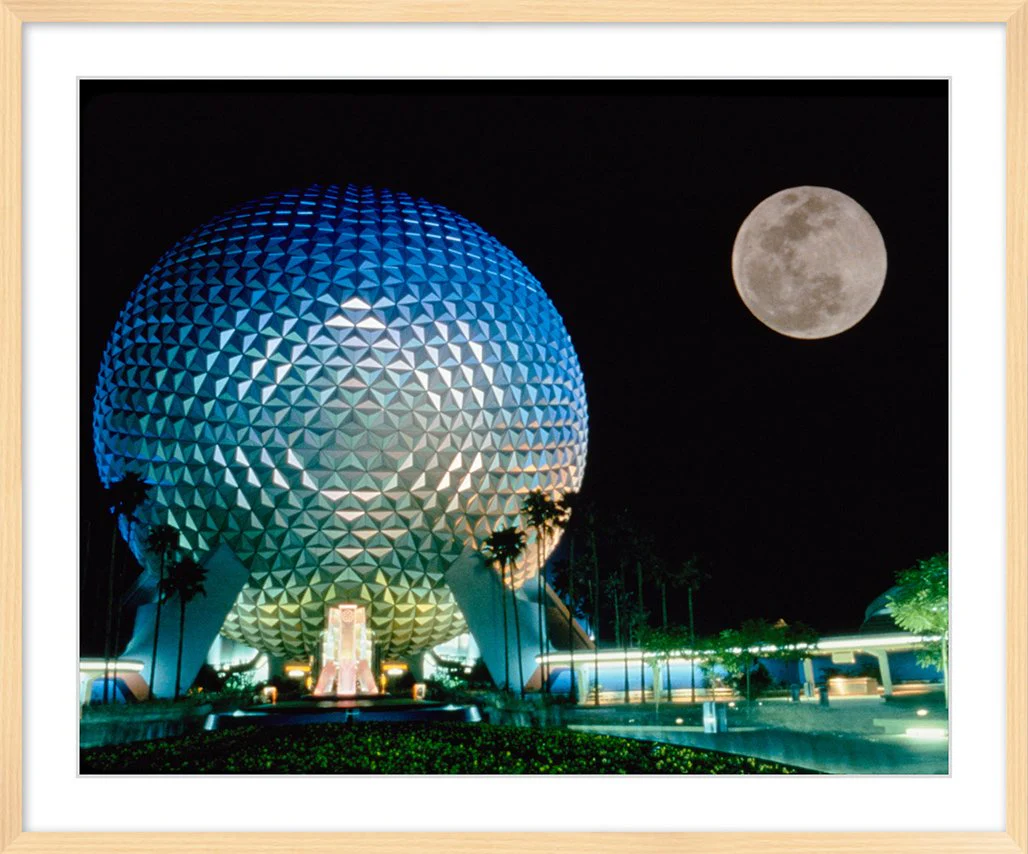 "Spaceship Earth and the Moon" from Disney Photo Archives - Image 7