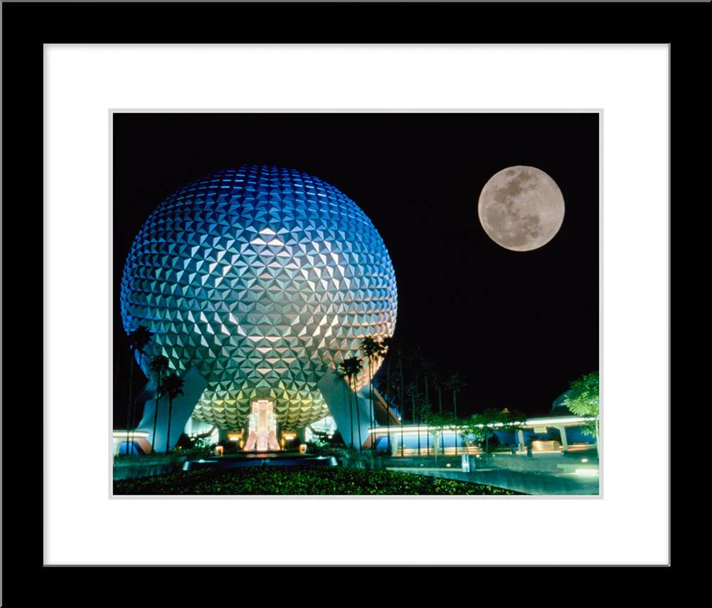 "Spaceship Earth and the Moon" from Disney Photo Archives - Image 8