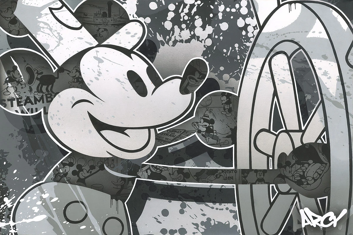 "Steamboat Willie" by ARCY | Signed and Numbered Edition - Image 2