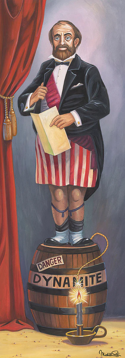 "Stretching Portrait: The Ambassador" by Michelle St.Laurent | Signed and Numbered Edition - Image 2