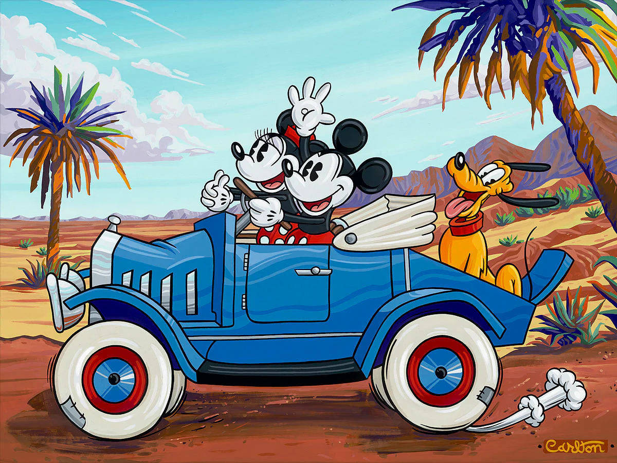"Sunday Drive" by Trevor Carlton | Signed and Numbered Edition - Image 2