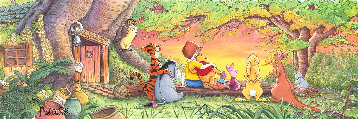"Sunset in the Woods" by Michelle St.Laurent - Image 2