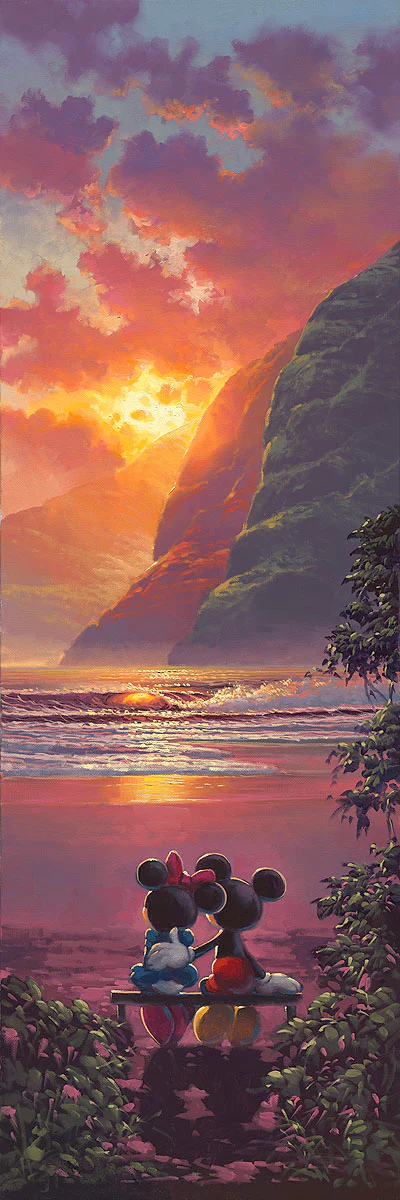 "Sunset Romance" by Rodel Gonzalez | Signed and Numbered Edition - Image 2
