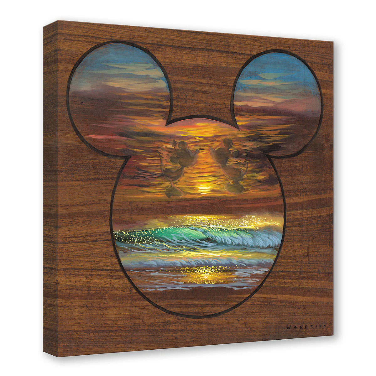 "Sunset Silhouette" by Walfrido Garcia | Signed and Numbered Edition