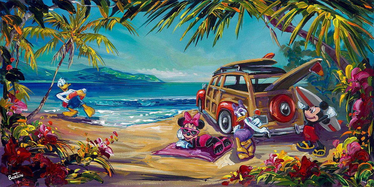 "Surf Day" by Steve Barton - Image 2