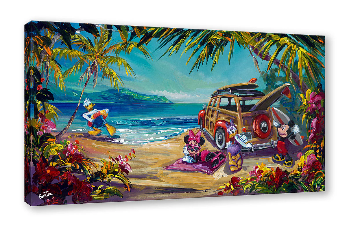 "Surf Day" by Steve Barton | Signed and Numbered Edition