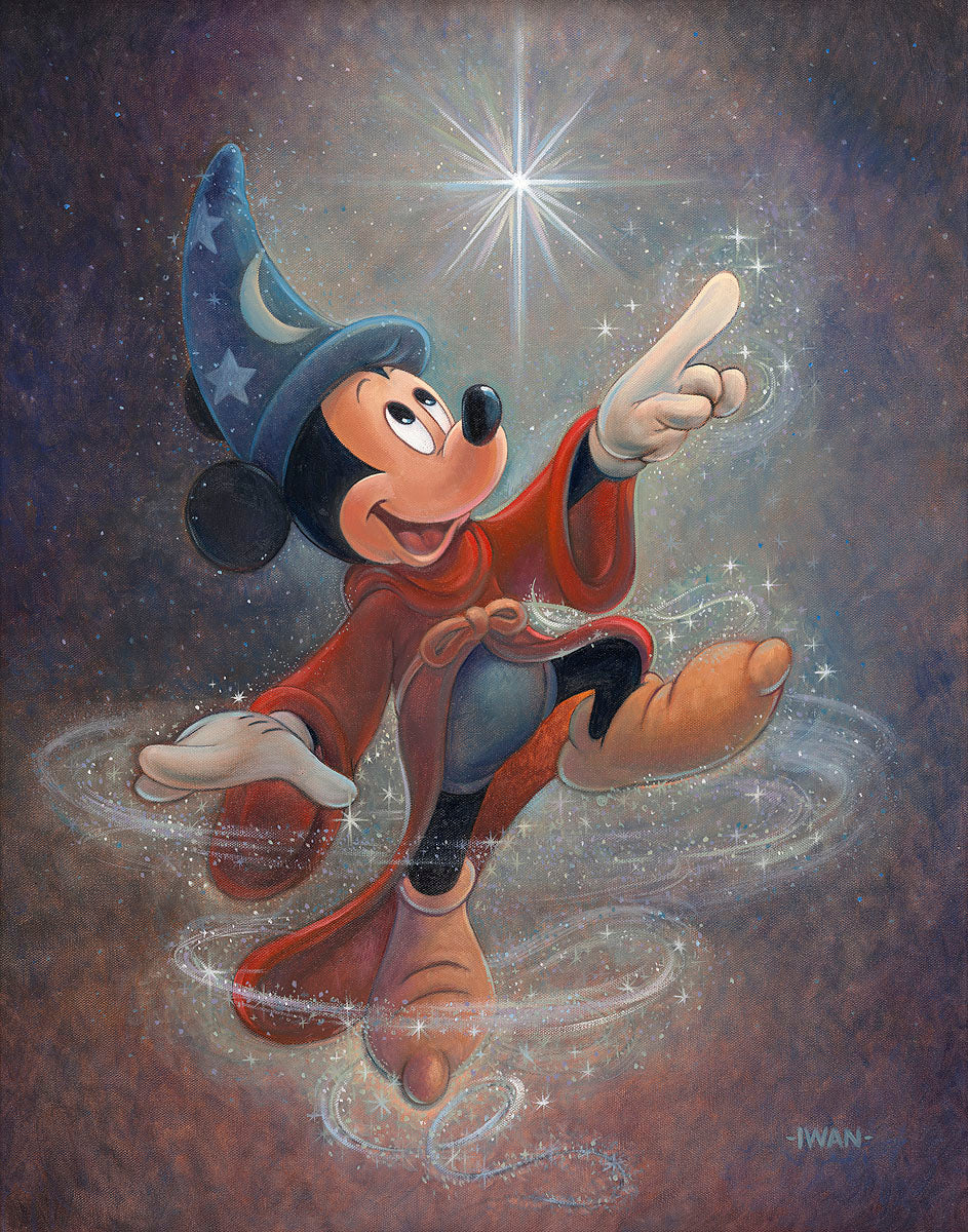 "Swept Up in the Magic" by Bret Iwan | Signed and Numbered Edition - Image 2