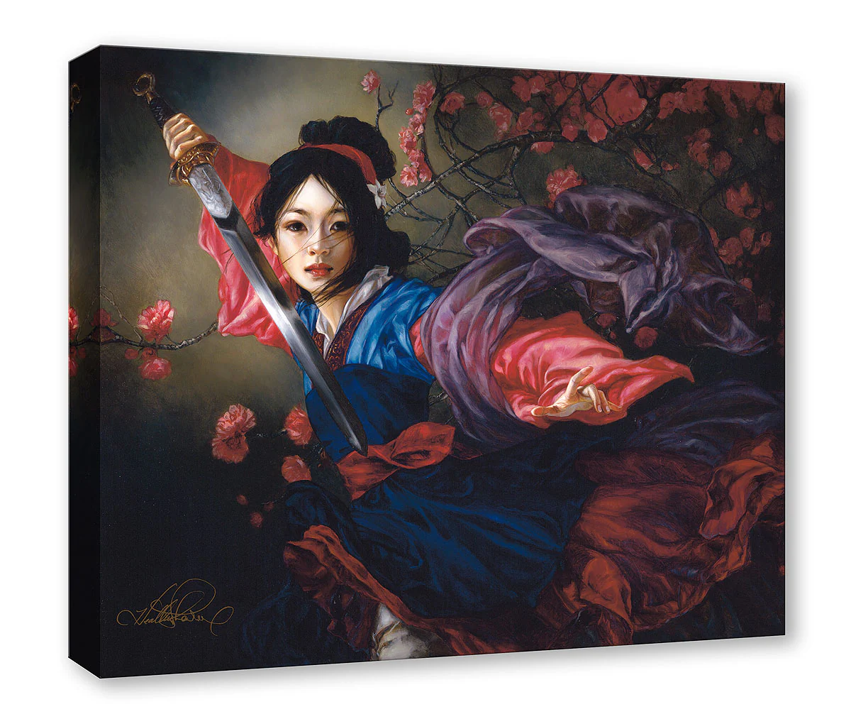 "The Elegant Warrior" by Heather Edwards | Premiere Treasure on Canvas