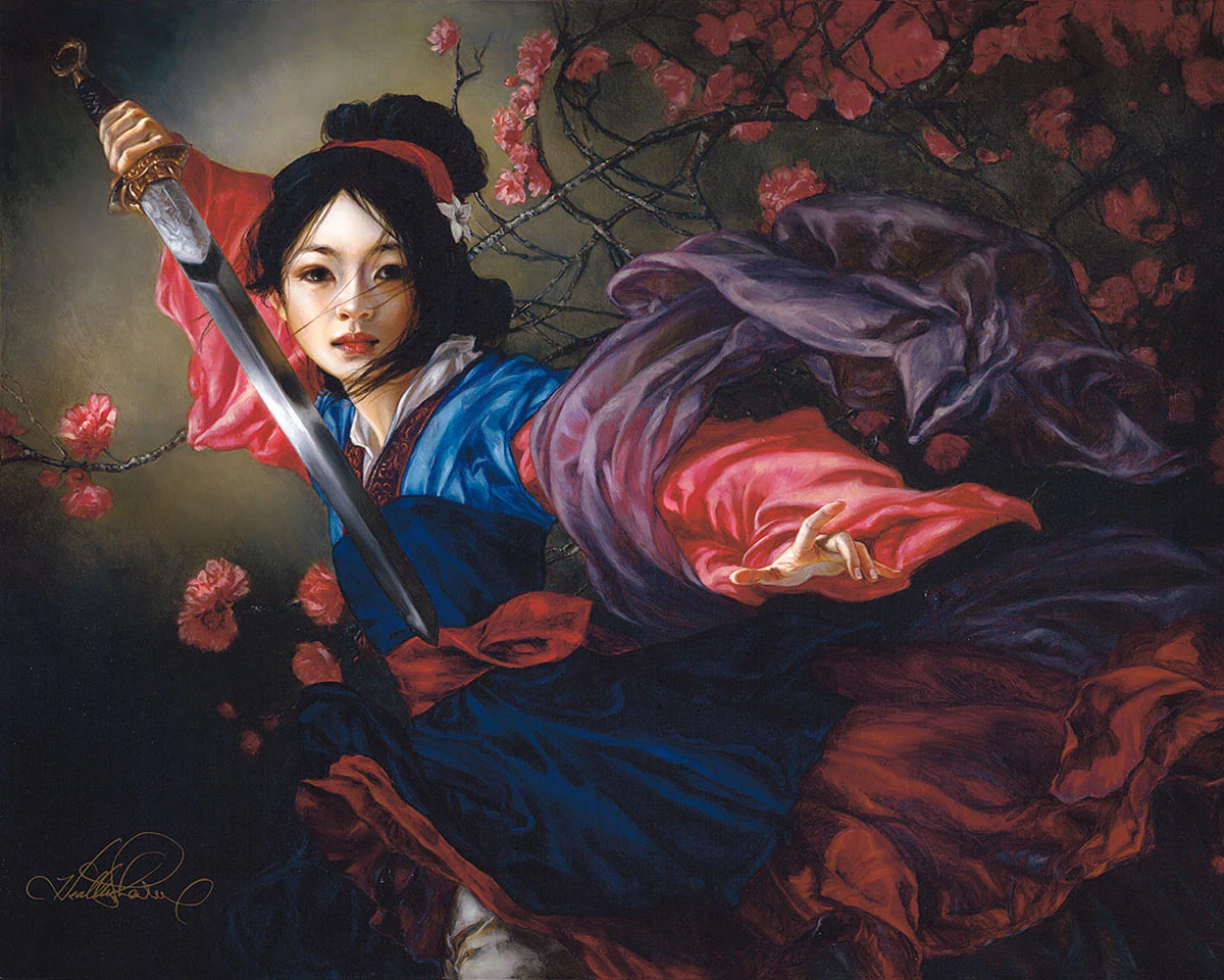 "The Elegant Warrior" by Heather Edwards | Premiere Treasure on Canvas - Image 2