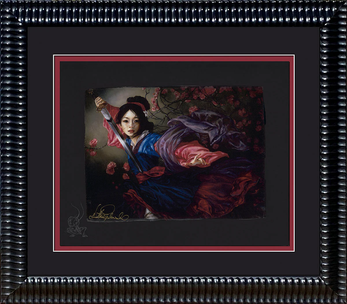 "The Elegant Warrior" by Heather Edwards |Signed and Numbered Chiarograph Edition