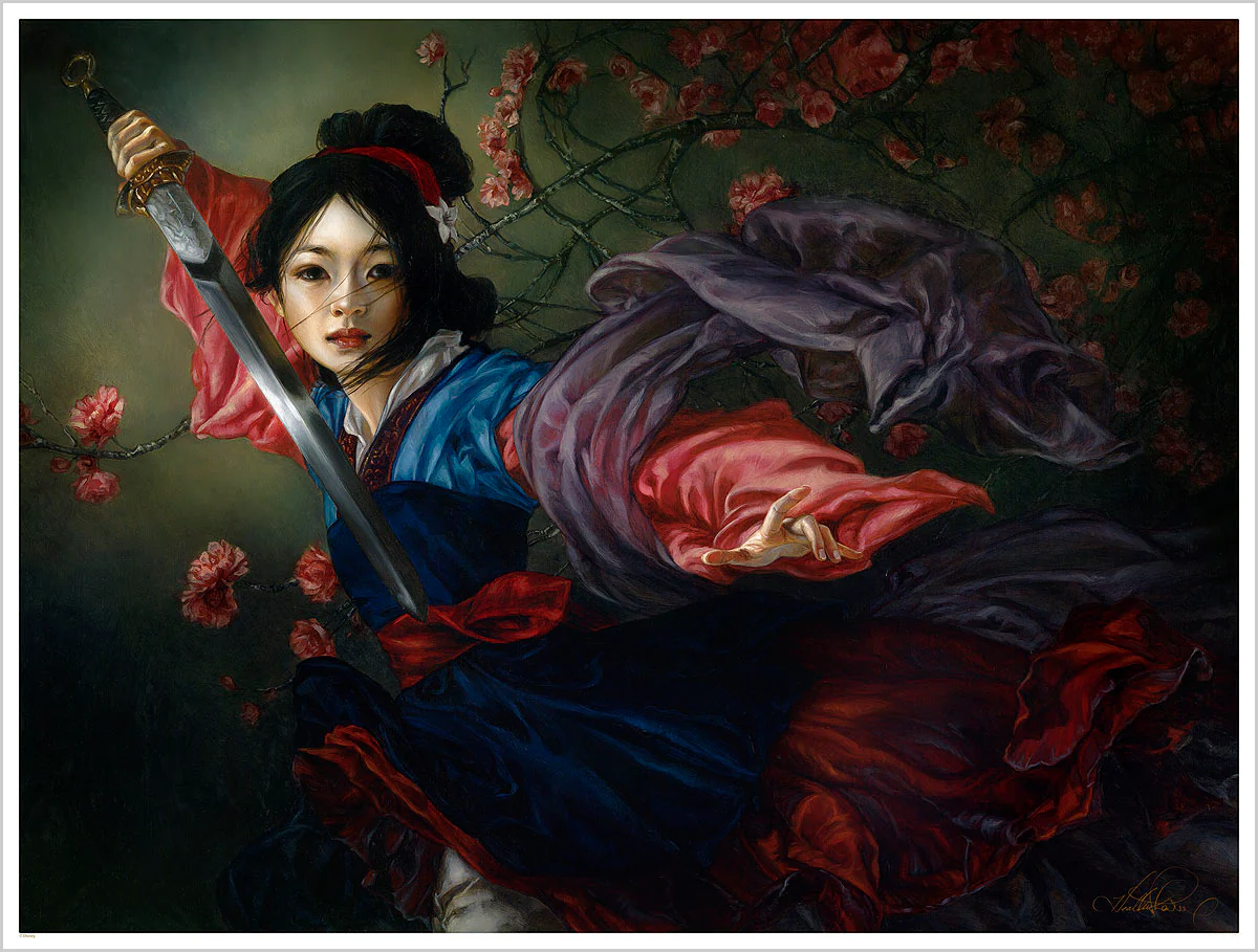 "The Elegant Warrior" by Heather Edwards |Lithograph