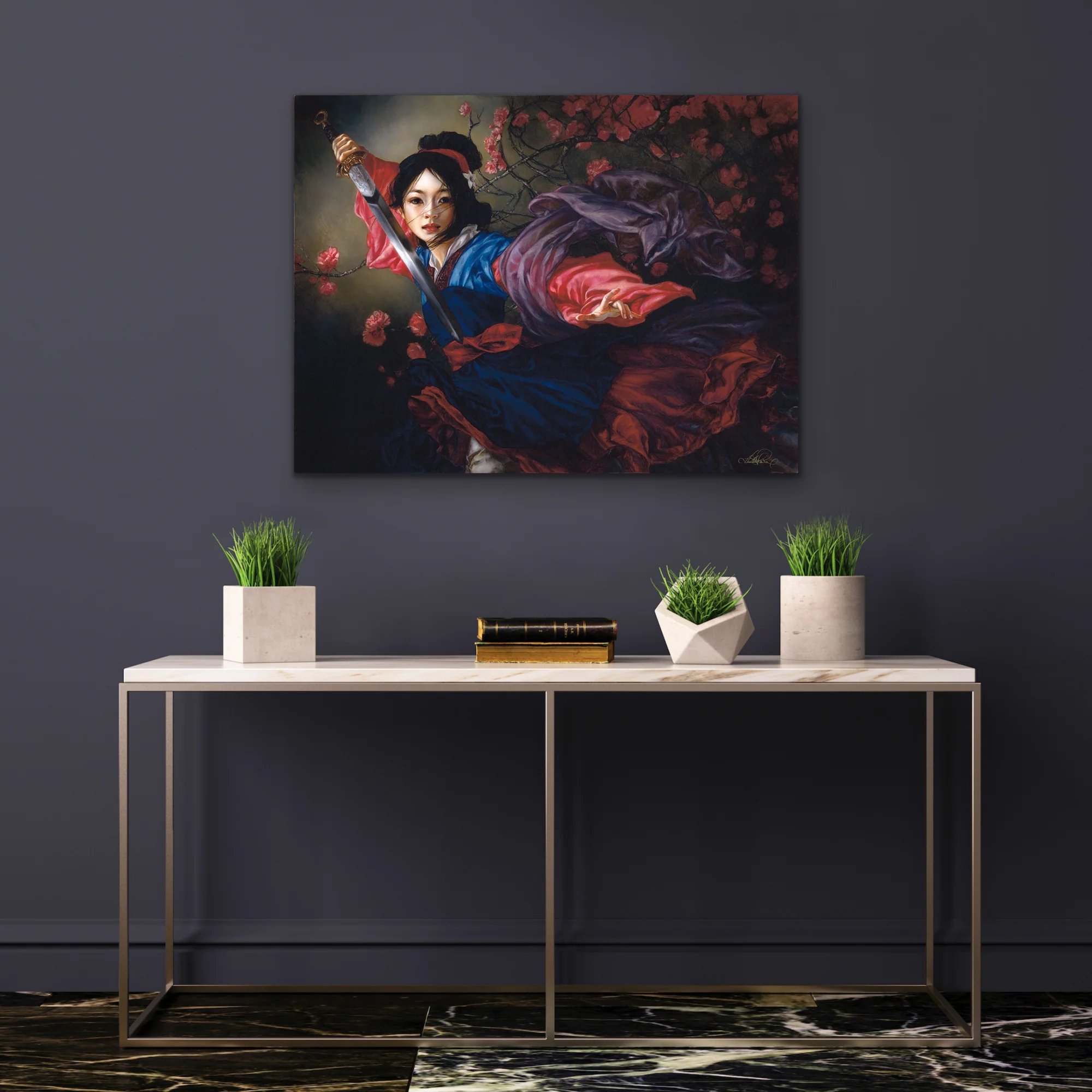 "The Elegant Warrior" by Heather Edwards | Premiere Signed and Numbered Edition