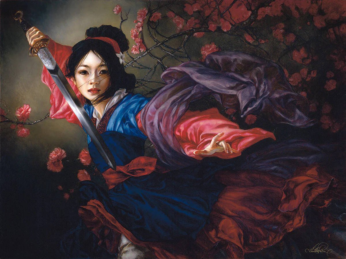 "The Elegant Warrior" by Heather Edwards | Premiere Signed and Numbered Edition - Image 3