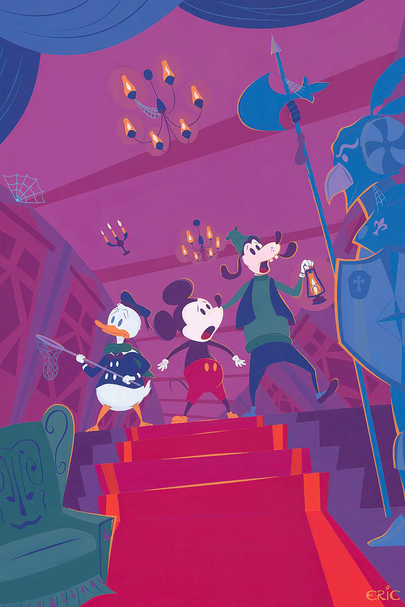 "The Endless Hallway of Spooks" by Eric Doggett | Signed and Numbered Edition - Image 2
