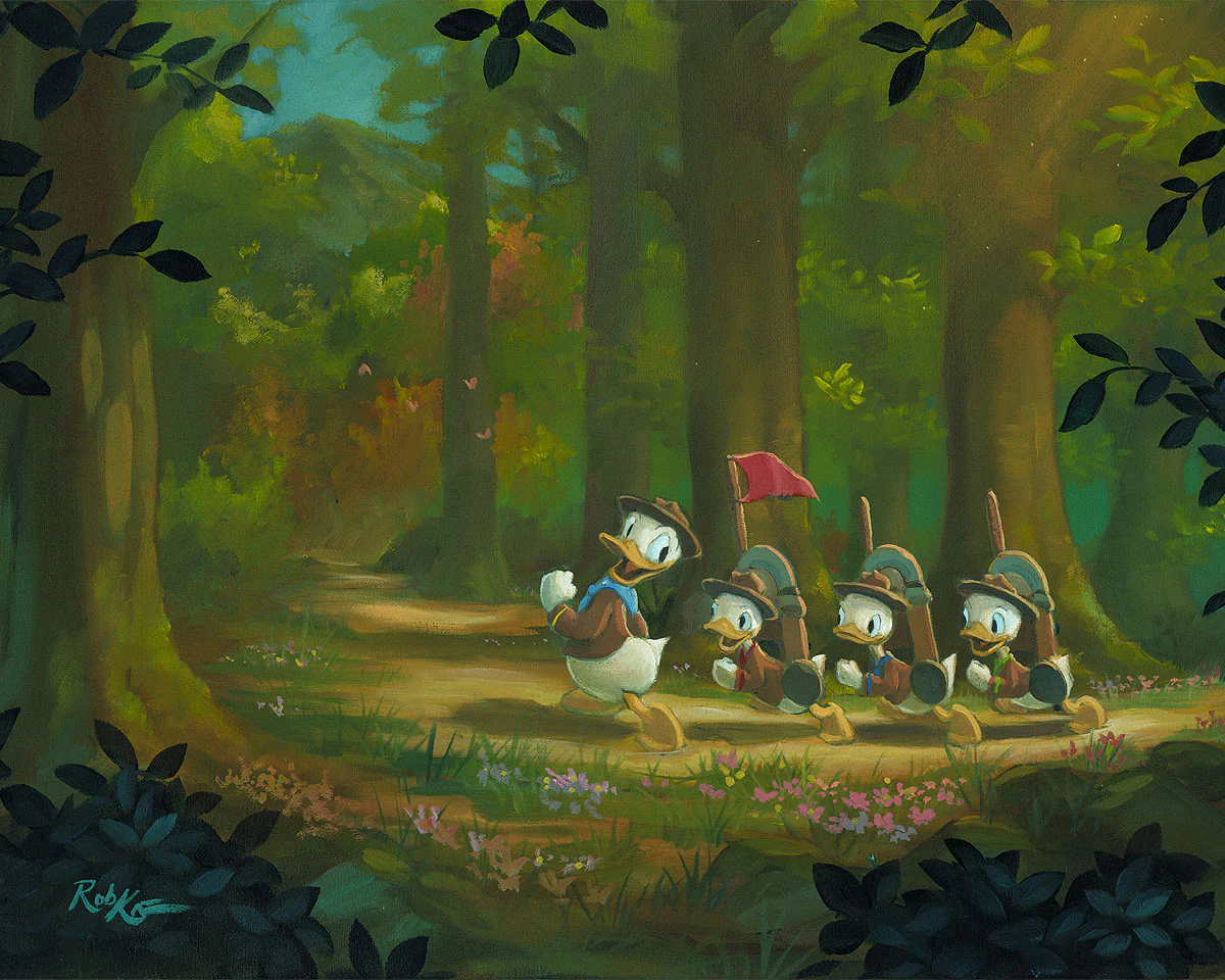 "The Good Scouts" by Rob Kaz | Signed and Numbered Edition - Image 2