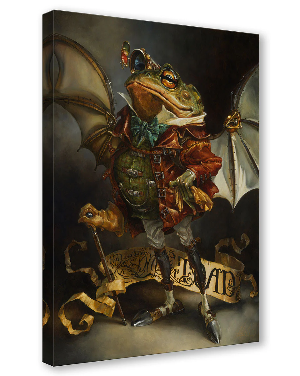"The Insatiable Mr. Toad" by Heather Edwards | Premiere Signed and Numbered Edition - Image 2