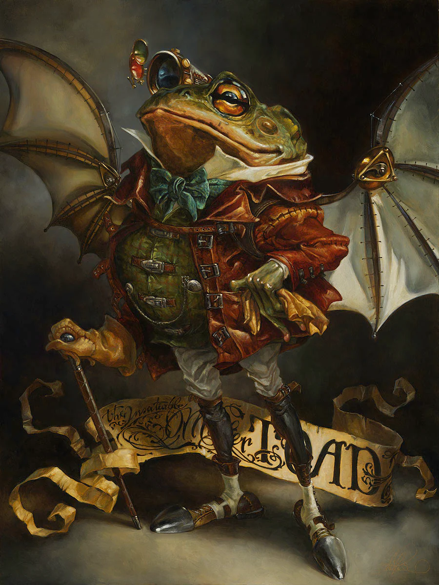"The Insatiable Mr. Toad" by Heather Edwards | Signed and Numbered Edition - Image 2