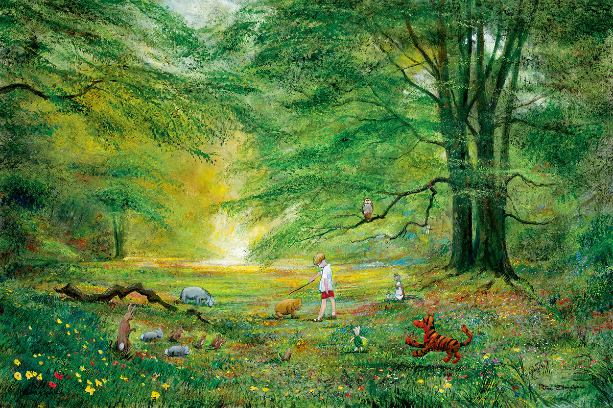 "The Knighting of Pooh" by Peter & Harrison Ellenshaw - Image 2