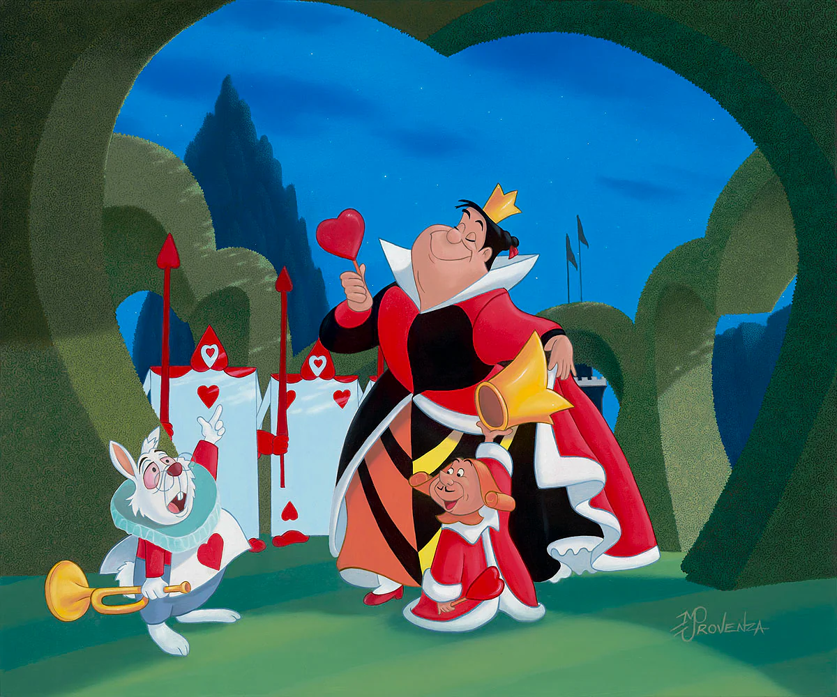 "The Queen of Hearts" by Michael Provenza | Signed and Numbered Edition - Image 2