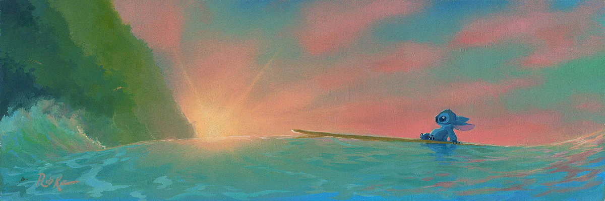 "The Splendor of His New Home" by Rob Kaz | Signed and Numbered Edition - Image 2