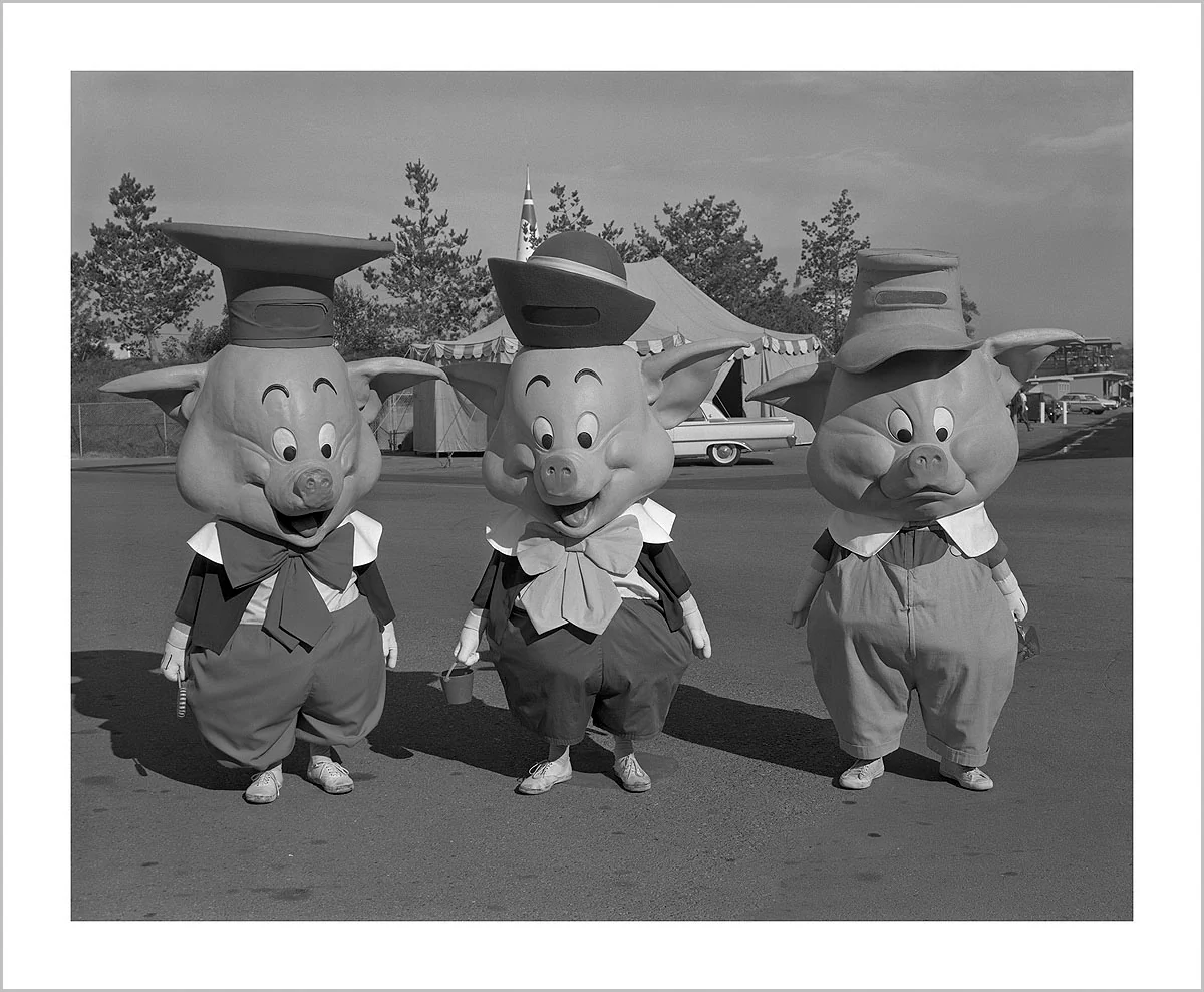 "Three Little Pigs" from Disney Photo Archives