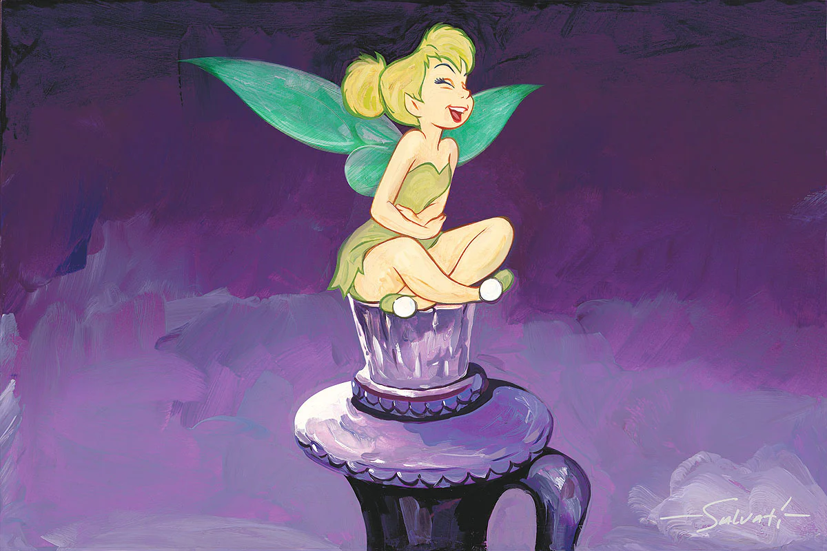 "Tickled Tink" by Jim Salvati | Signed and Numbered Edition - Image 2