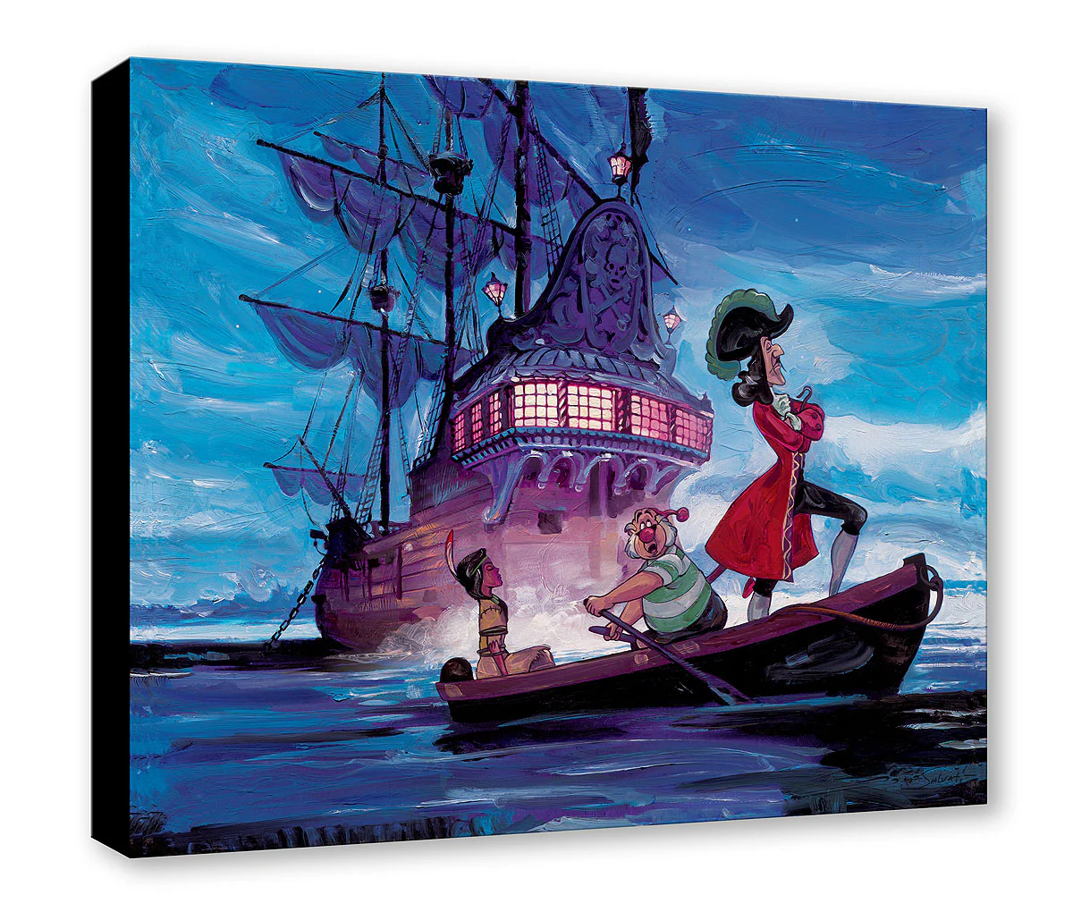 "Tiger Lilly And Hook" by Jim Salvati | Signed and Numbered Edition