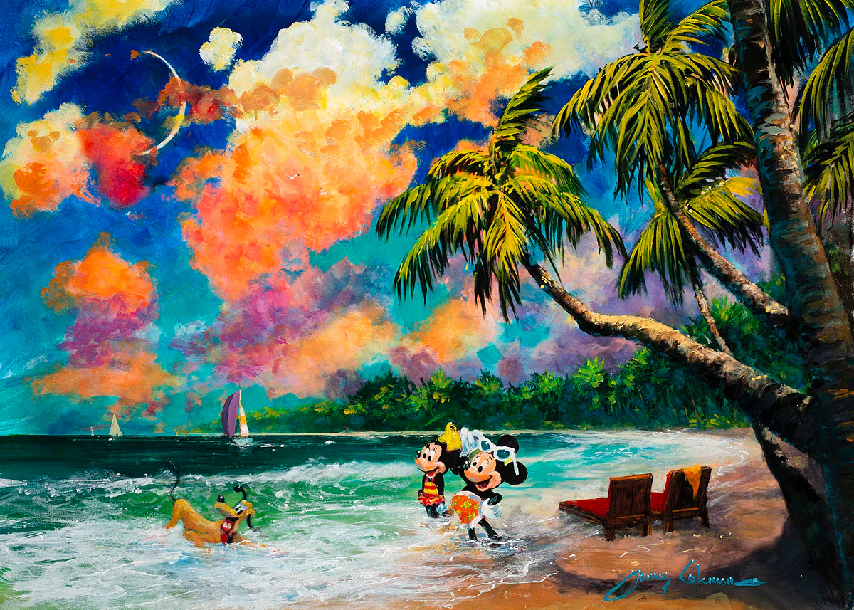 "Together in Paradise" by James Coleman | Signed and Numbered Edition - Image 2
