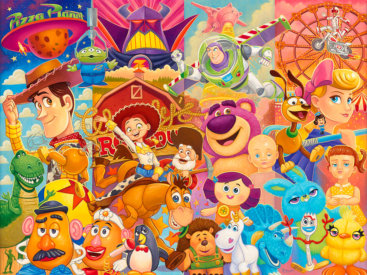 "Toy Story 25th Anniversary" by Tim Rogerson |Signed and Numbered Edition - Image 2