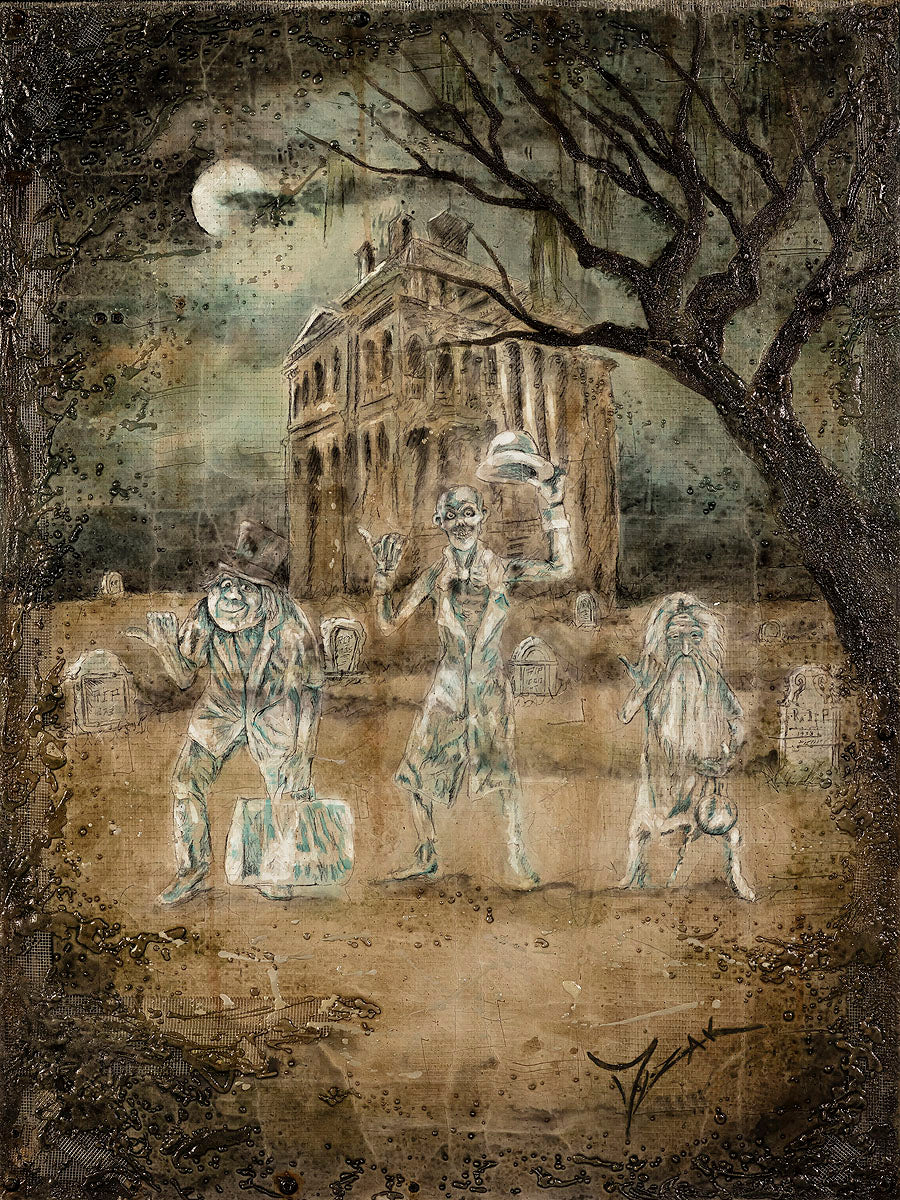 "Traveling by Moonlight" by Trevor Mezak | Signed and Numbered Edition - Image 2