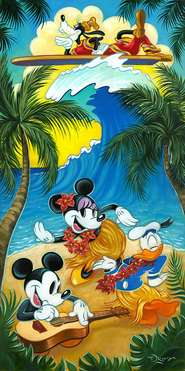 "Tropical Life" by Tim Rogerson | Signed and Numbered Edition - Image 2