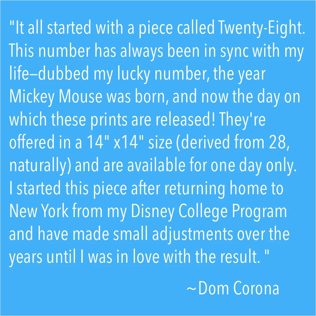"Twenty-Eight" by Dom Corona | Time-Limited Edition - Image 2