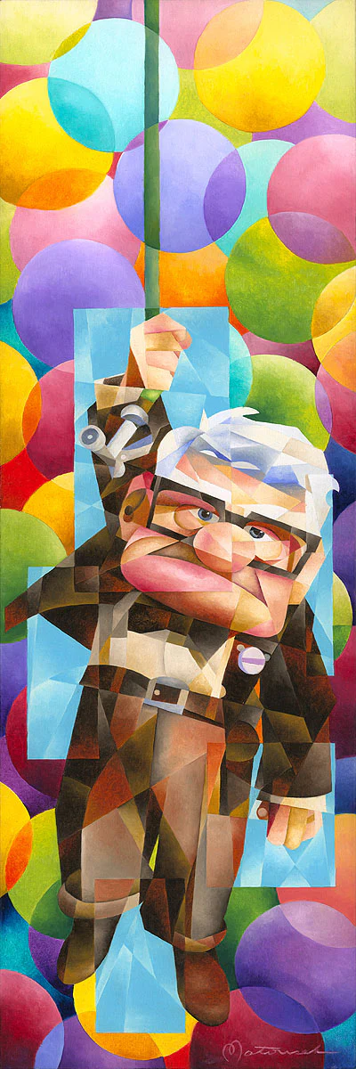 "Up Goes Carl" by Tom Matousek | Signed and Numbered Edition - Image 2