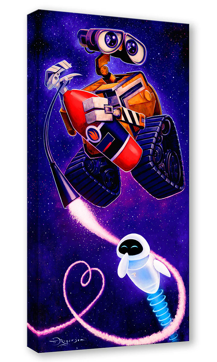 "Wall•E and Eve" by Tim Rogerson | Signed and Numbered Edition