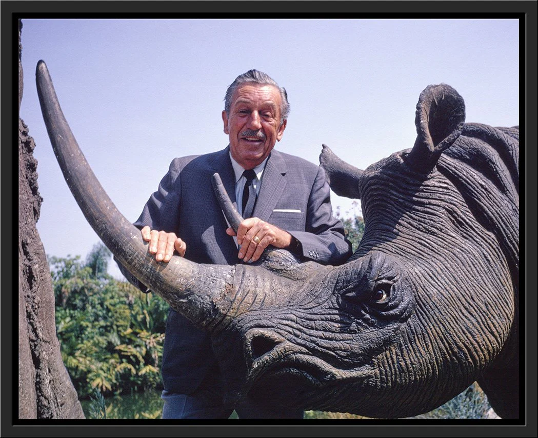 "Walt & Jungle Cruise Rhinoceros" from Disney Photo Archives - Image 14