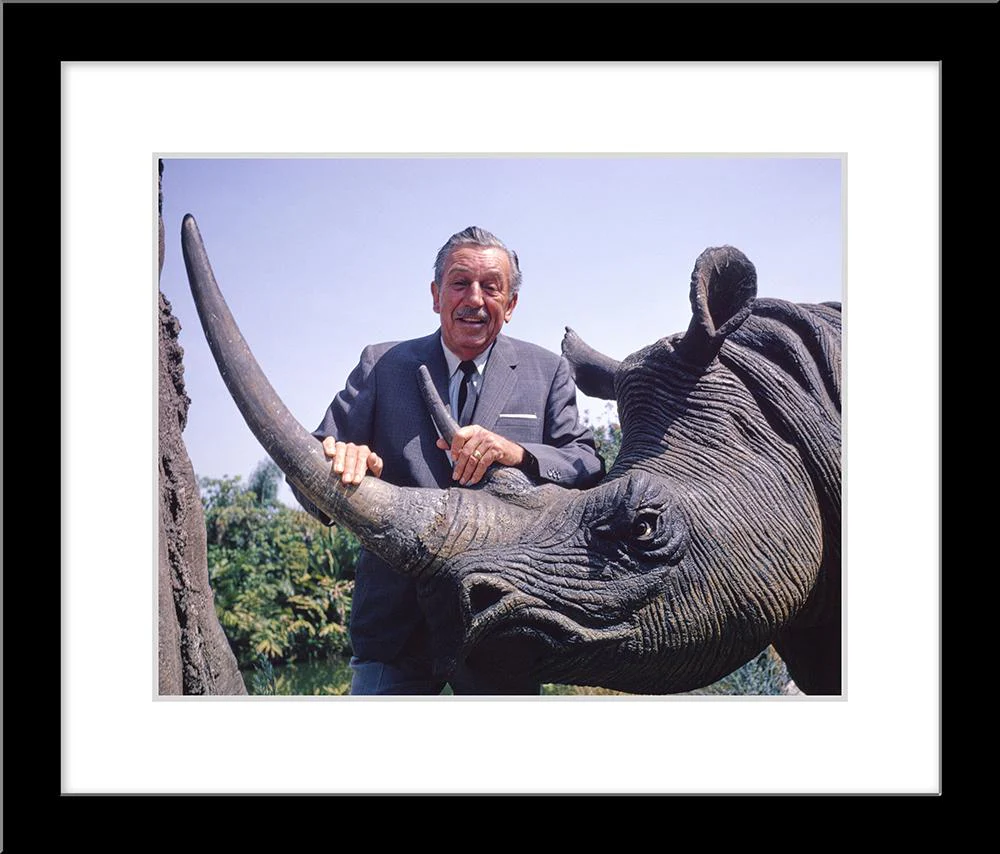 "Walt & Jungle Cruise Rhinoceros" from Disney Photo Archives - Image 5