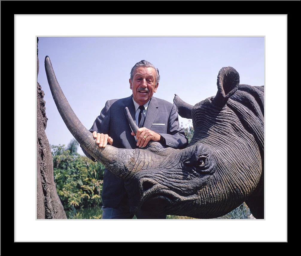 "Walt & Jungle Cruise Rhinoceros" from Disney Photo Archives - Image 6