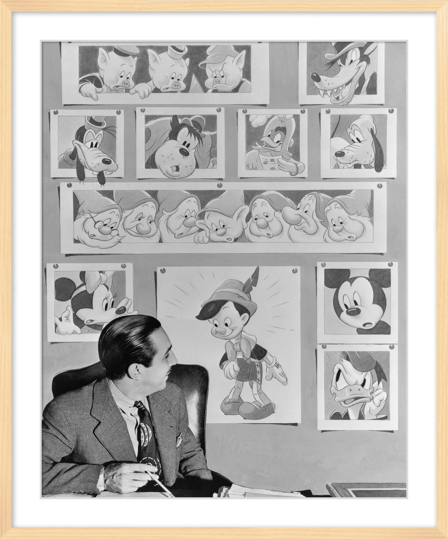 "Walt & Animated Characters" from Disney Photo Archives - Image 10