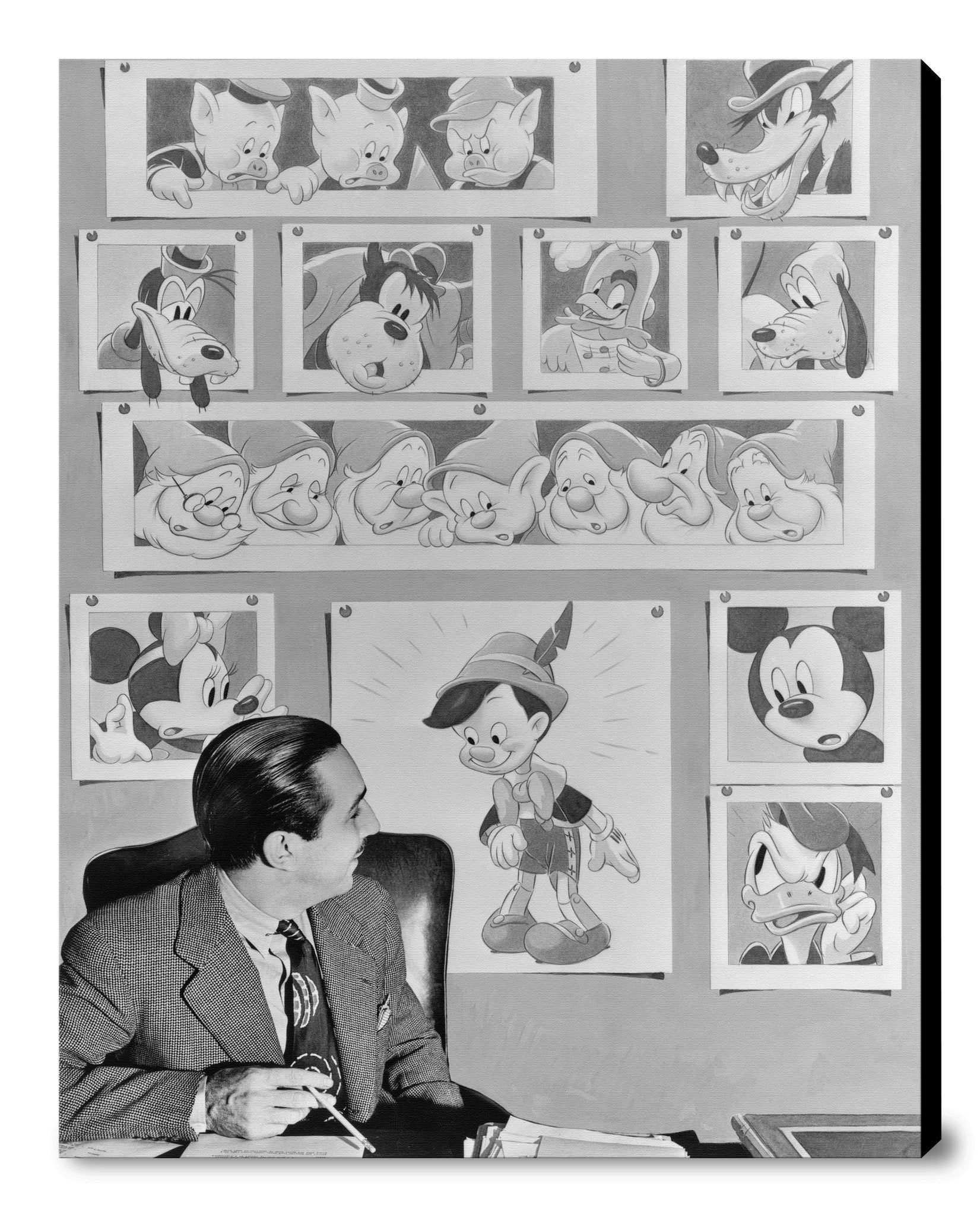"Walt & Animated Characters" from Disney Photo Archives - Image 11