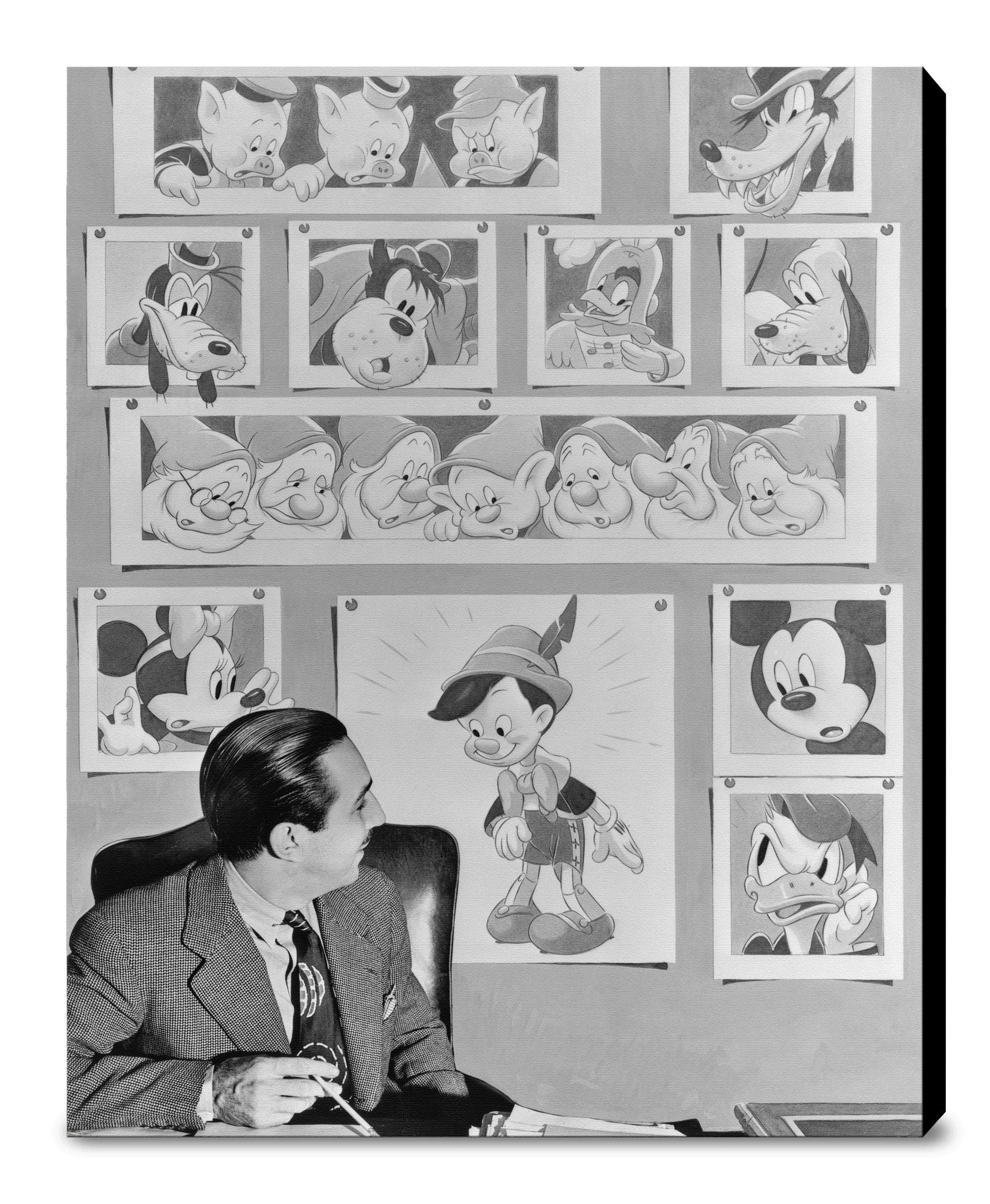 "Walt & Animated Characters" from Disney Photo Archives - Image 12