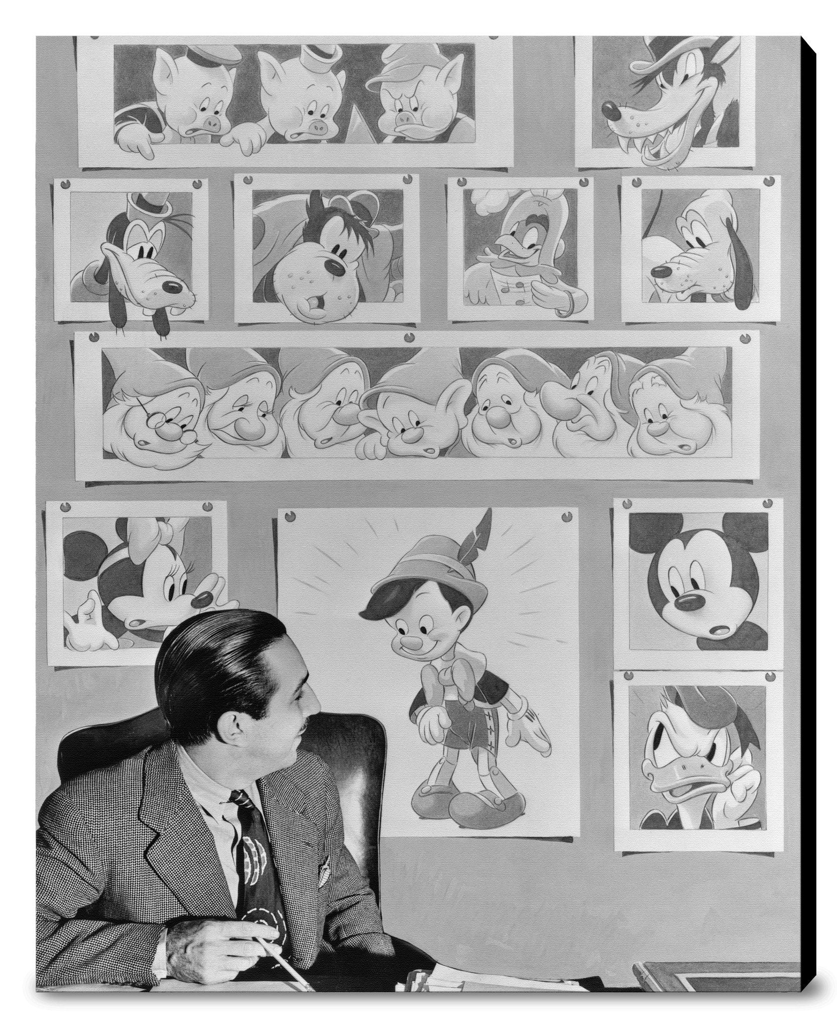 "Walt & Animated Characters" from Disney Photo Archives - Image 13