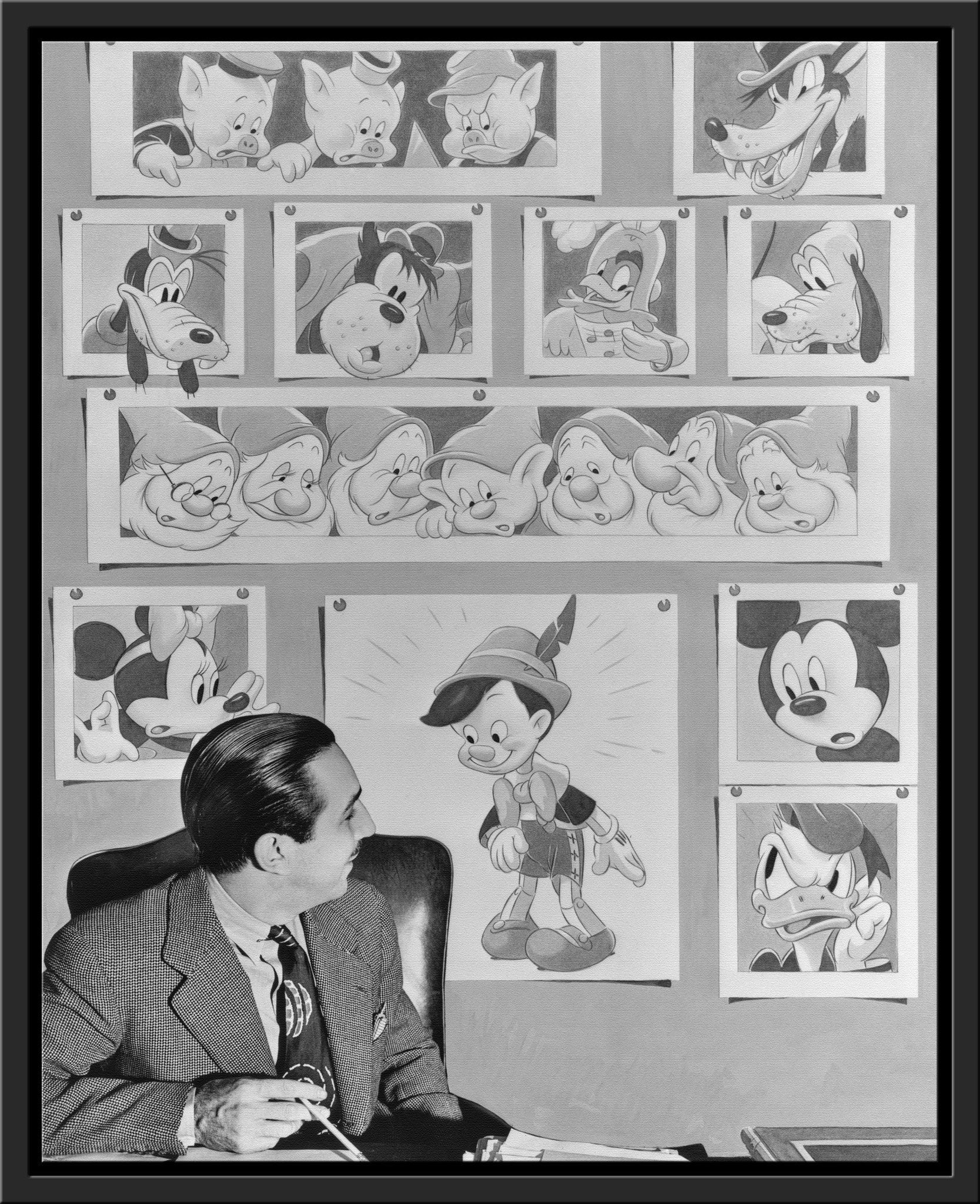 "Walt & Animated Characters" from Disney Photo Archives - Image 16