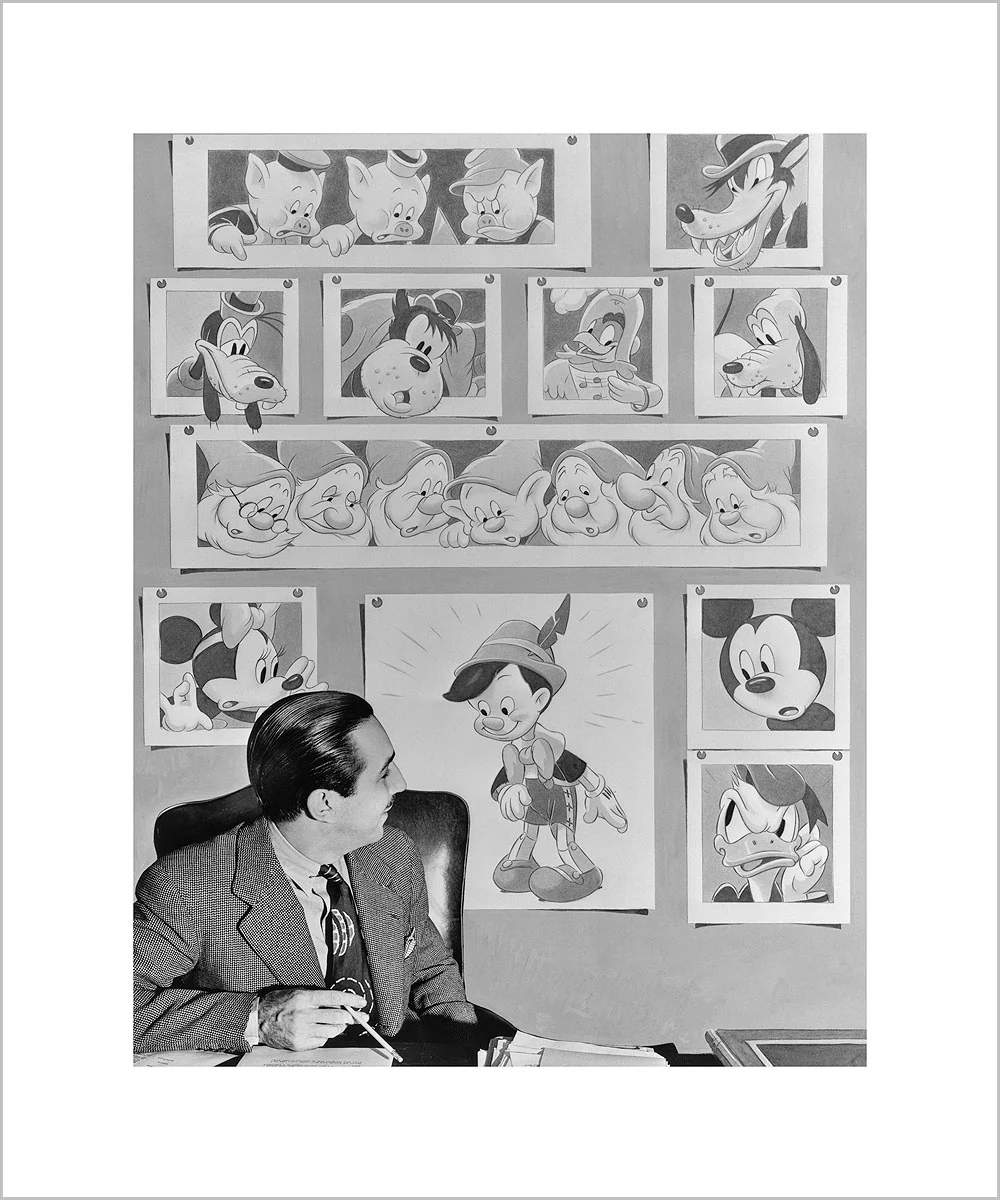 "Walt & Animated Characters" from Disney Photo Archives - Image 3