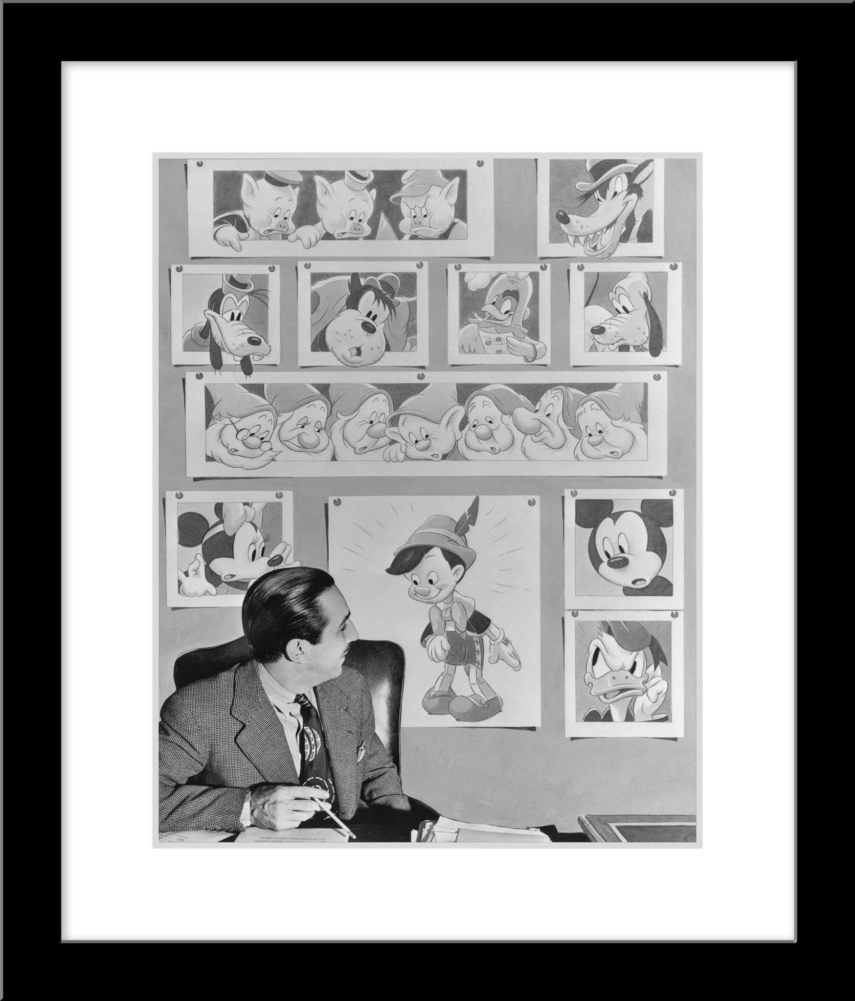 "Walt & Animated Characters" from Disney Photo Archives - Image 5