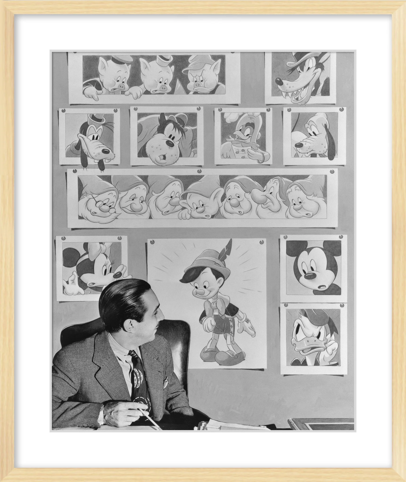 "Walt & Animated Characters" from Disney Photo Archives - Image 9