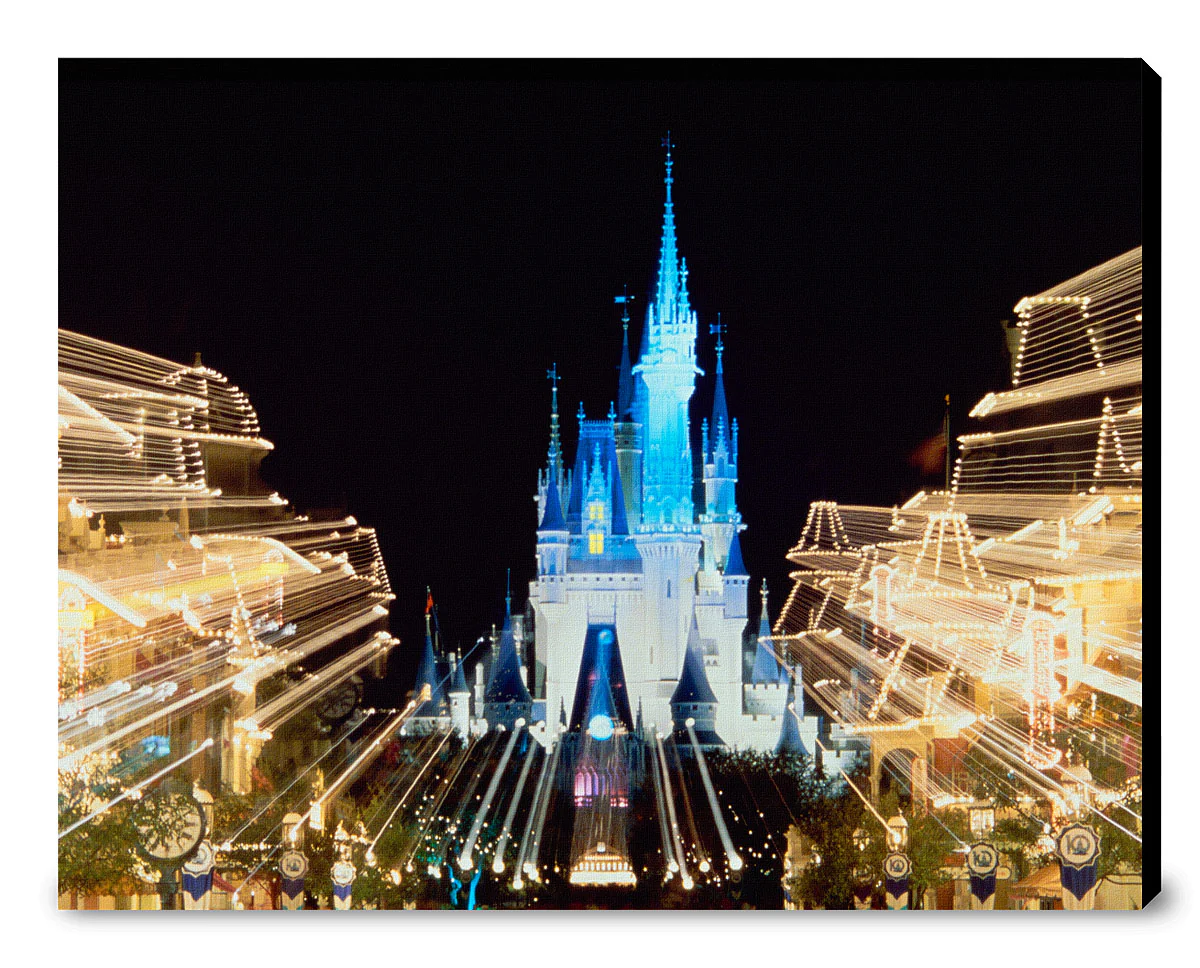 "Walt Disney World, Cinderella Castle and Main Street Lights" from Disney Photo Archives - Image 10