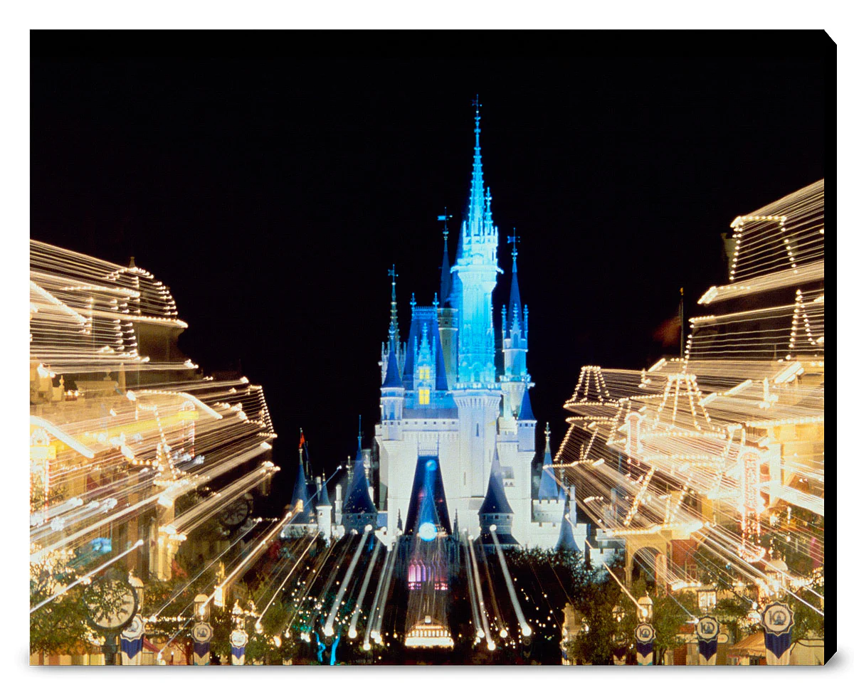 "Walt Disney World, Cinderella Castle and Main Street Lights" from Disney Photo Archives - Image 12