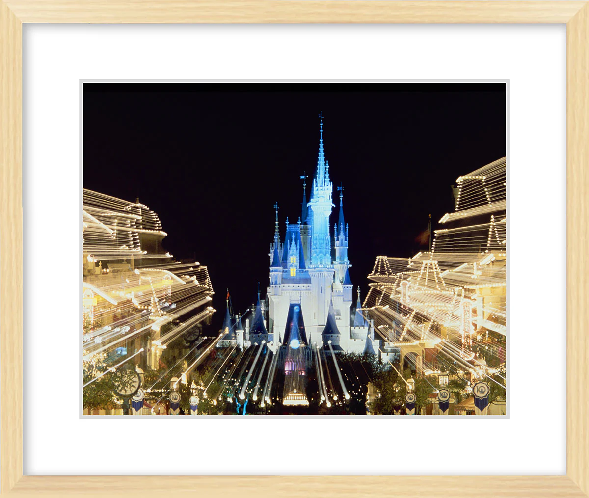 "Walt Disney World, Cinderella Castle and Main Street Lights" from Disney Photo Archives - Image 16