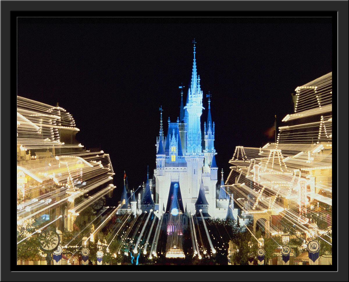 "Walt Disney World, Cinderella Castle and Main Street Lights" from Disney Photo Archives - Image 7